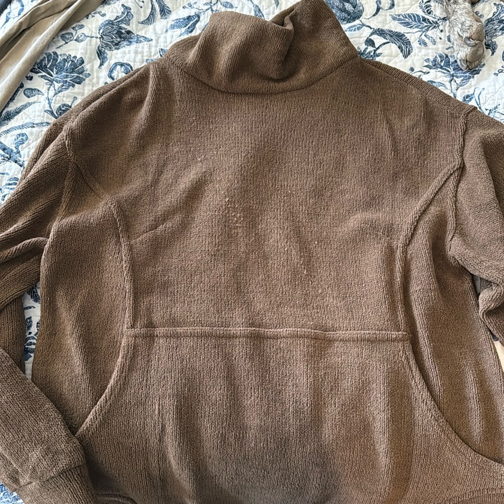 Free people beach chenille sweatshirt